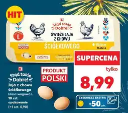 Kaufland Jaja z chowu ściółkowego klasa wagowa L oferta