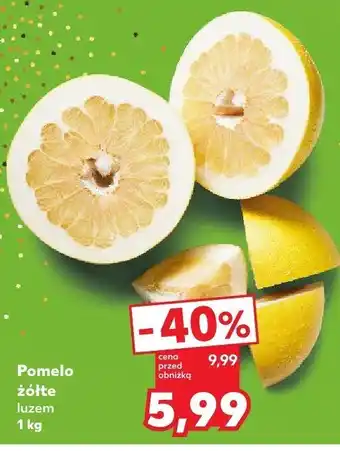 Kaufland Pomelo żółte luzem oferta