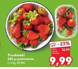 Kaufland Truskawki opakowanie oferta