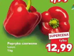 Kaufland Papryka czerwona luzem oferta