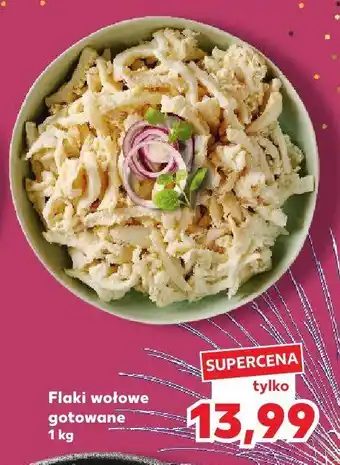 Kaufland Flaki wołowe gotowane oferta