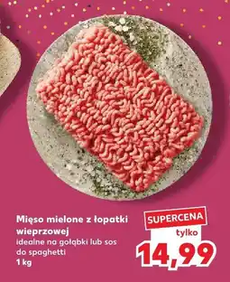 Kaufland Mięso mielone z łopatki wieprzowej idealne na gołąbki lub sos do spaghetti oferta