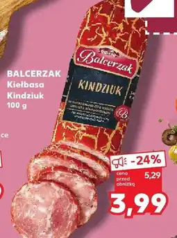 Kaufland Kiełbasa Kindziuk oferta