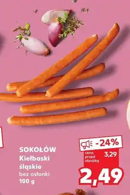 Kaufland Kiełbaski śląskie bez osłonki oferta