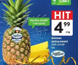 Intermarche Ananas extra sweet SAN LUCAR luz 1 kg oferta