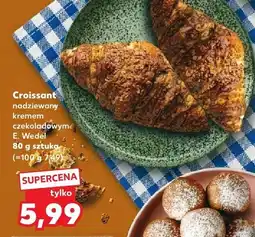 Kaufland Croissant nadziewany kremem czekoladowym oferta