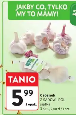 Intermarche Czosnek Z SADÓW I PÓL siatka oferta