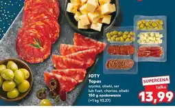 Kaufland Tapas szynka, oliwki, ser lub fuet, chorizo, oliwki oferta