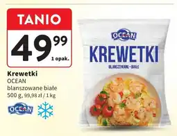 Intermarche Krewetki blanszowane białe OCEAN oferta