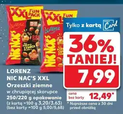 Kaufland Orzeszki ziemne w chrupiacej polewie oferta