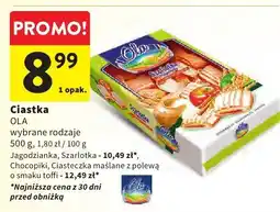 Intermarche Ciastka OLA wybrane rodzaje oferta