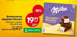 Żabka Bombonierka Milka Alpejskie Mleczko waniliowe oferta
