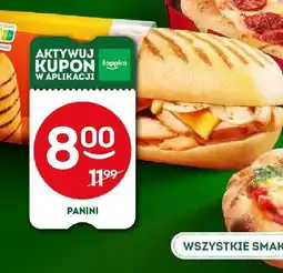 Żabka Panini wszystkie smaki oferta