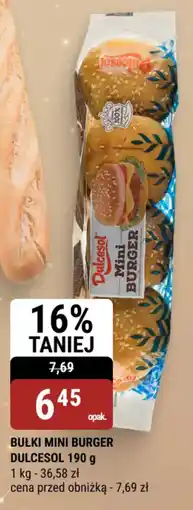 bi1 Bułki mini burger dulcesol oferta