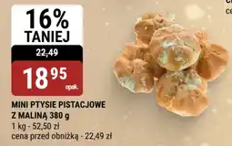 bi1 Mini ptysie pistacjowe z maliną oferta
