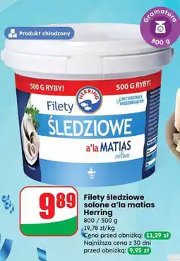 Dino Filety śledziowe solone a'la matias Herring oferta