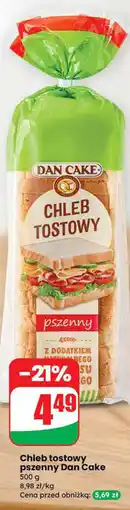 Dino Chleb tostowy pszenny Dan Cake oferta