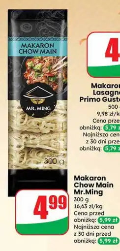 Dino Makaron Chow Main Mr.Ming oferta