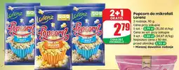 Dino Popcorn do mikrofali Lorenz Butter oferta