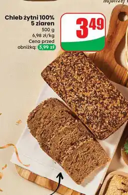 Dino Chleb żytni 100% 5 ziaren oferta