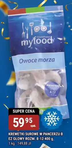 bi1 Krewetki surowe w pancerzu bez głowy rozm. 8-12 oferta