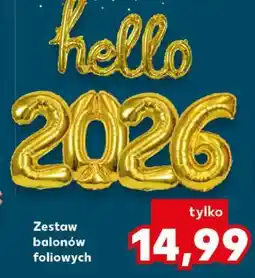 Kaufland Zestaw balonów foliowych oferta