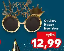 Kaufland Okulary Happy New Year oferta