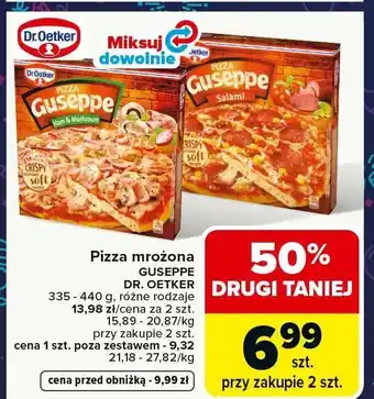 Pizza mrożona Guseppe Salami Dr. Oetker 335-440g