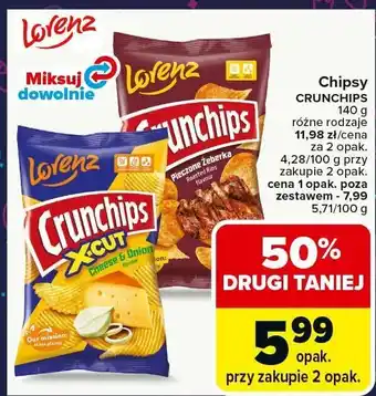 Chipsy Crunchips Lorenz 140g