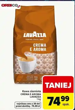 Carrefour Kawa ziarnista Crema e Aroma Lavazza 1kg oferta