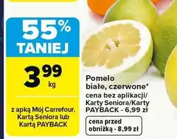 Carrefour Pomelo białe, czerwone oferta