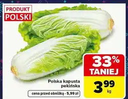 Carrefour Market Kapusta pekińska polska oferta