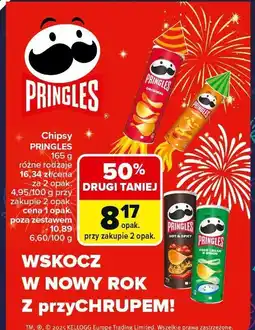 Carrefour Chipsy Pringles Original 165g oferta