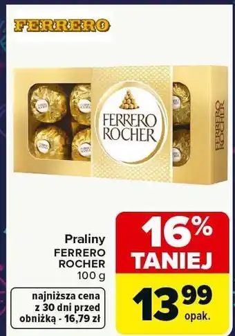 Carrefour Praliny FERRERO ROCHER oferta