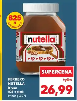 Kaufland Krem czekoladowy Nutella oferta