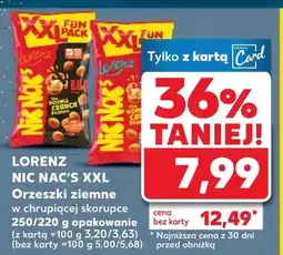 Kaufland Orzeszki ziemne Lorenz oferta