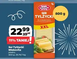 Netto Ser tylżycki Mlekovita plastry XXL oferta