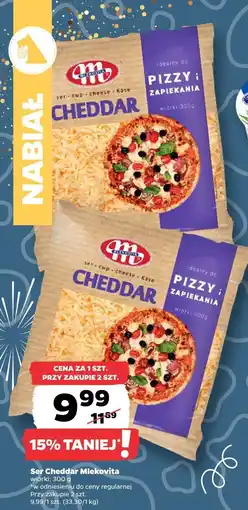 Netto Ser Cheddar Mlekovita wiórki oferta