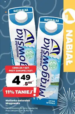 Netto Maślanka naturalna Mrągowska oferta