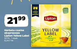 Netto Herbata czarna ekspresowa Lipton Yellow Label oferta