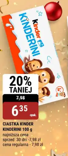 bi1 Ciastka kinder kinderini oferta