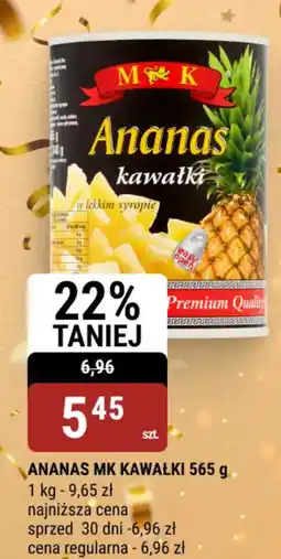 bi1 Ananas mk kawałki oferta