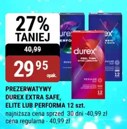 bi1 Prezerwatywy durex extra safe, elite lub performa oferta