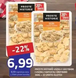 Hildebrandt Proste historie uszka z grzybami i uszka z kapustą i grzybami iglotex oferta