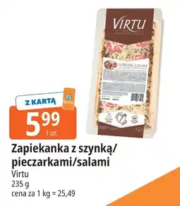 E.Leclerc Zapiekanka z szynką/pieczarkami/salami Virtu oferta