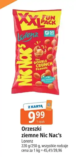 E.Leclerc Orzeszki ziemne Nic Nac's Lorenz oferta