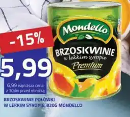 Hildebrandt Brzoskwinie połówki w lekkim syropie mondello oferta
