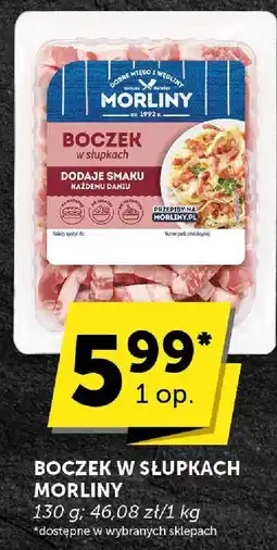 Groszek Boczek w słupkach Morliny oferta