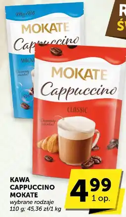 ABC Kawa cappuccino Mokate wybrane rodzaje oferta
