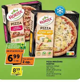 Pizza Hortex z szynką i pieczarkami